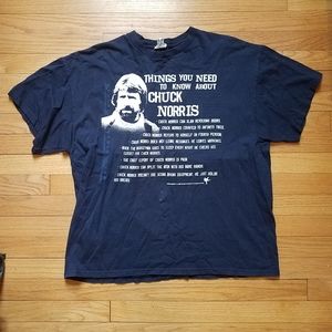 Men's Chuck Norris graphic tee size XL
